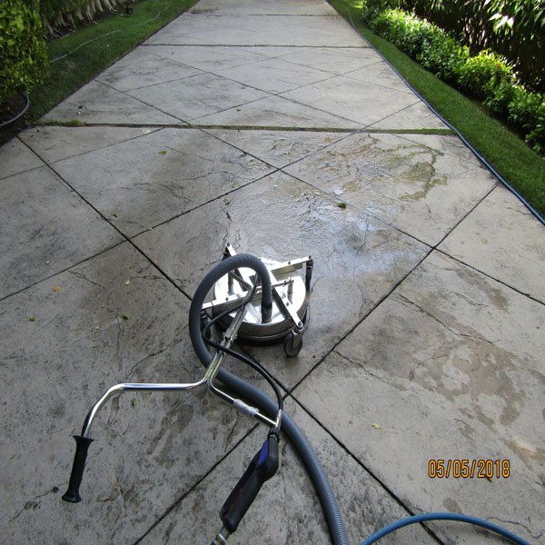 Pressure Washing Surface Cleaning